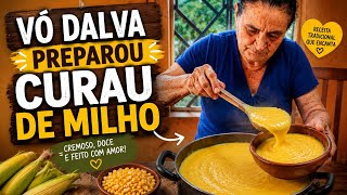 O segredo do curau da Vó Dalva 😳🌽.