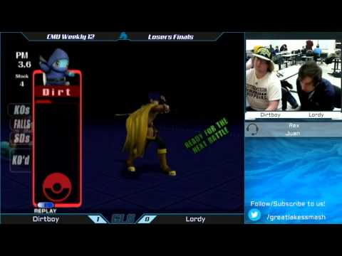 CMU Weekly 12 Losers Finals - Dirtboy (Squirtle) vs. Lordy (Ike)