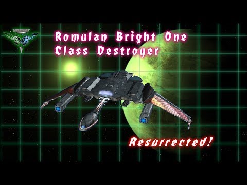 The First Romulan-Klingon Hybrid Warship - Animated & Resurrected!