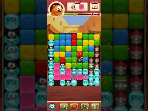 Toon Blast (level 1717) #gaming #toonblast