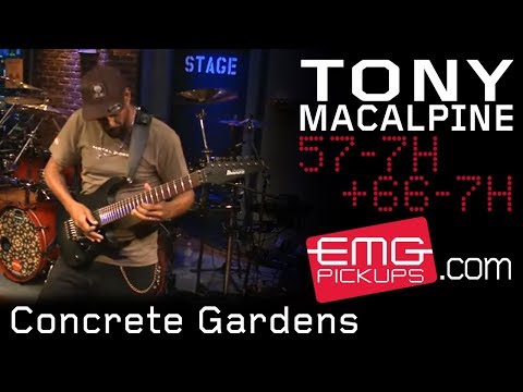 Tony MacAlpine and band perform "Concrete Gardens" live on EMGtv