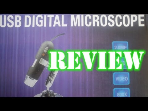 USB Digital Microscope Unboxing & Review