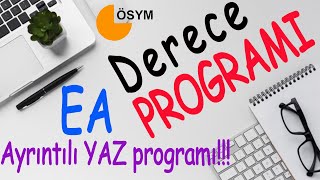 BUNU YAPARSAN DERECE YAPARSIN! EA cılar için derecelik program. (13 Te