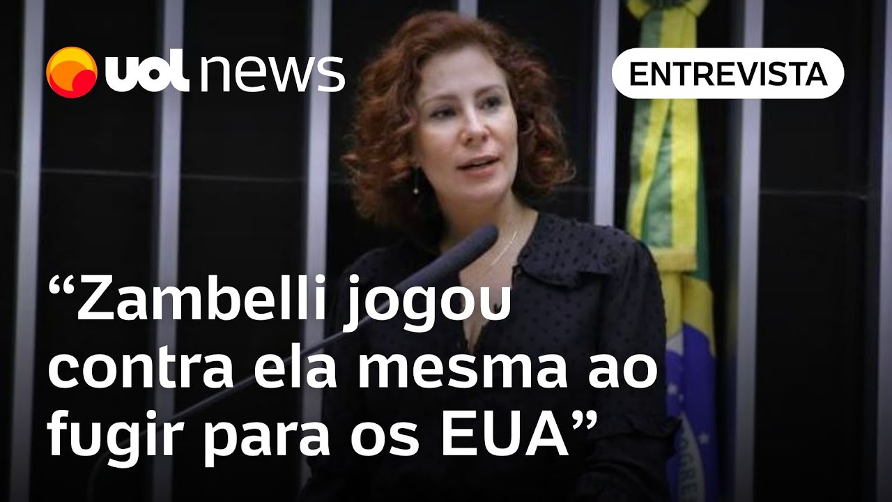 Faltou inteligência para Zambelli, ela criou mais um problema ao fugir para os EUA, diz professor