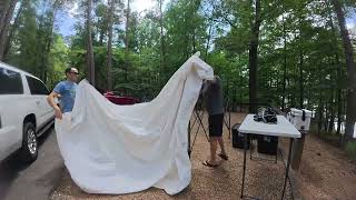 Camp Set up, June 2025