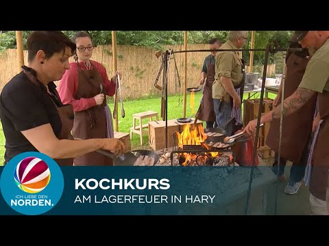 Kochkurs am Lagerfeuer: Flammlachs auf dem Brett zum Nachkochen