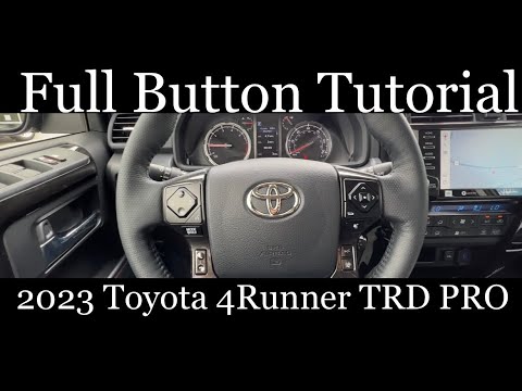 2023 Toyota 4Runner TRD PRO - (FULL Button Tutorial)
