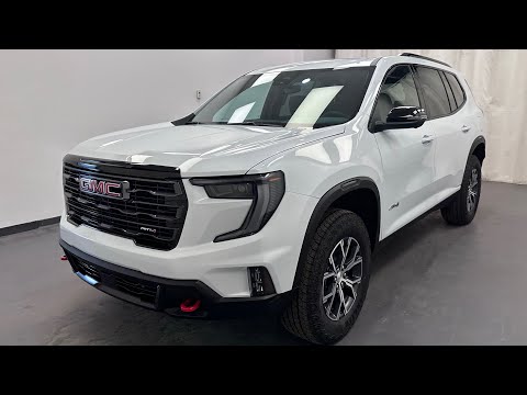 2026 GMC Acadia AWD AT4 in White for sale at Davis GMC Buick Lethbridge in Lethbridge, AB