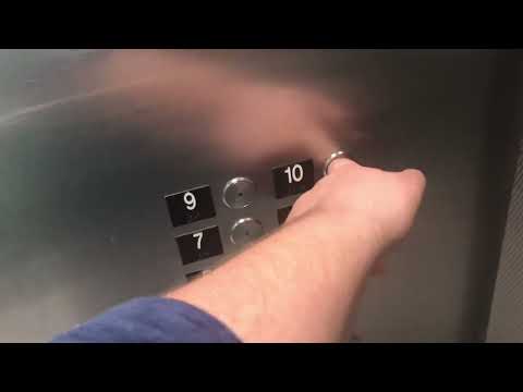 Otis Traction Elevators at the World Trade Center Ramp in St Paul MN