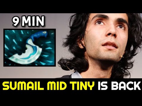 SUMAIL MID Tiny is back with 9min Blink Dagger Dota 2