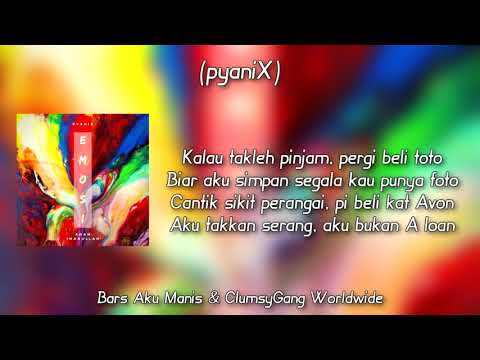 pyaniX - Emosi feat. Adam Imanullah (Official Lyric Video)