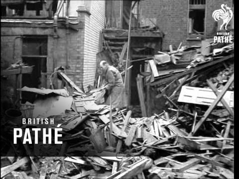 Lambeth Walk Bombed (1940)