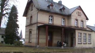 preview picture of video 'Bahnbetriebsstelle Londorf  / railway station'
