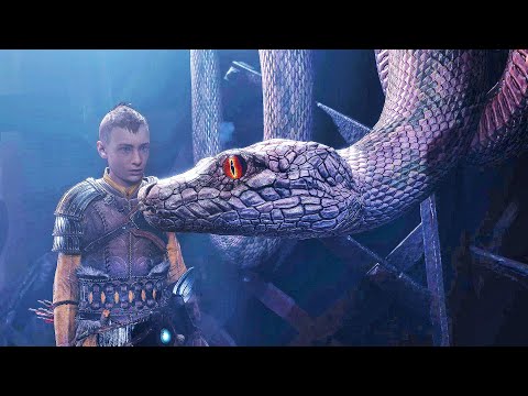 Loki Creates World Serpent Scene (God of War Ragnarok) 4K ULTRA HD