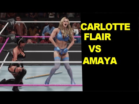 WWE 2K19 Charlotte vs Amaya - Extreme Rules