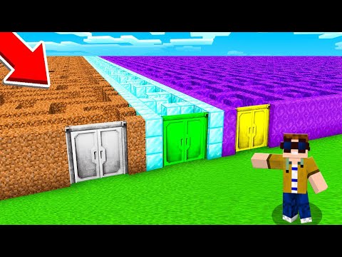 WÄHLE NICHT das FALSCHE LABYRINTH in Minecraft...