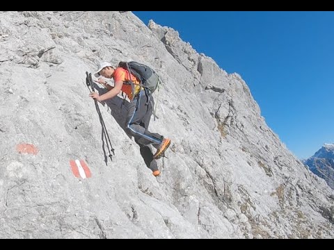 Mächtiges Kalkstein: Große Arnspitze (2196m) von Gießenbach