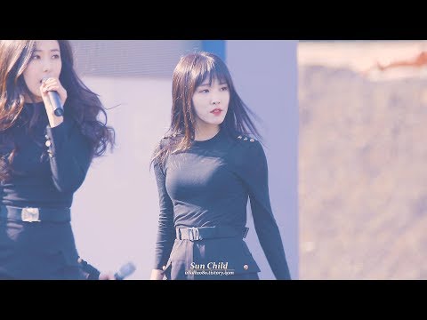 [4k] 171116 여자친구(GFriend) - '시간을 달려서(Rough)' 유주(Yuju) 직캠 @ 판교 자율주행차 모터쇼 by Sun Child