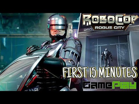 ROBOCOP ROGUE CITY Gameplay Part 1 - First 15 Minutes Walkthrough