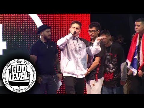 WOS x TRUENO x PAPO MC vs TEOREMA x KAISER x NITRO - BATALLÓN FINAL God Level Fest Chile