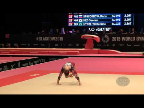 YILMAZ Tutya (TUR) - 2015 Artistic Worlds - Qualifications Floor Exercise
