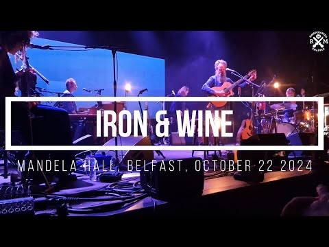 Iron & Wine. Mandela Hall, Belfast. October 22 2024