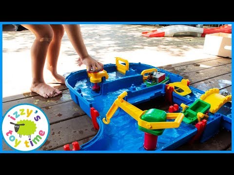 Smoby BIG Vandens Žaidimų Rinkinys AquaPlay 57 elementai video