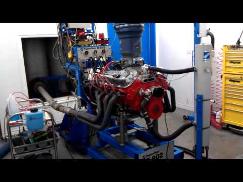 594 HP Chevy 454 Dyno Run @ 6500 RPM