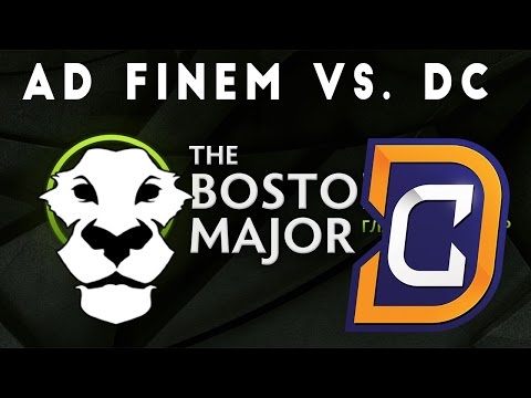 Digital Chaos vs Ad Finem  SEMIFINAL   BOSTON MAJOR DOTA 2    HIGHLIGHTS