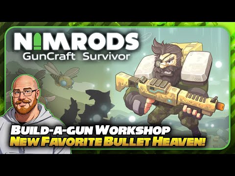 This BUSTED GUN BUILDER Is My New Favorite Bullet Heaven! | NIMRODS: GunCraft Survivor