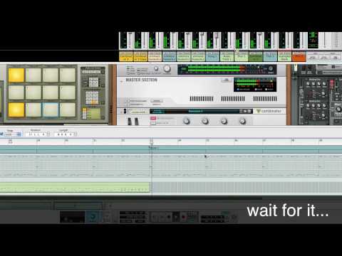 Blocks: Splicing Effect In Reason 5 / Record 1.5