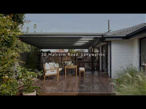 30 Malcolm Road, Langwarrin, VIC 3910, 3房, 2浴, House