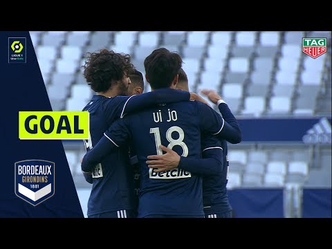 Goal Ui Jo HWANG (8' - FC GIRONDINS DE BORDEAUX) FC GIRONDINS DE BORDEAUX - ANGERS SCO (2-1) 20/21
