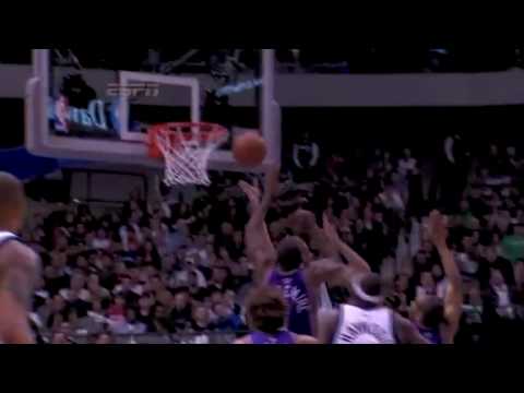 Amare Stoudemire nasty block to backboard Dirk Nowitzki vs Dallas Mavericks