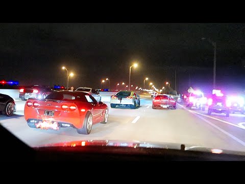 FL2K23 Street Racers TAKE OVER Florida! *COPS ARREST THEM!*
