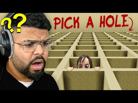 Forcing my Friend to PICK A HOLE in Minecraft...