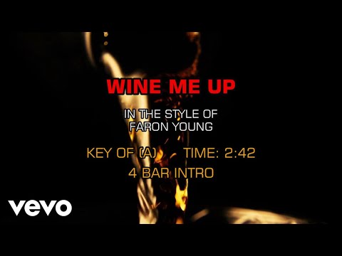 Faron Young - Wine Me Up (Karaoke)