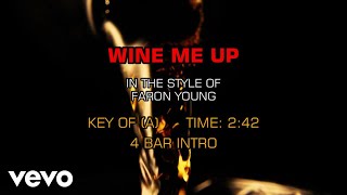 Faron Young - Wine Me Up (Karaoke)