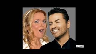 GEORGE MICHAEL and GERI HALLIWELL  "Angels In Chains " a tribute 1963 - 2016