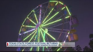 Texas State Forest Festival kicks off for 2022