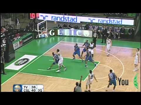 Highlights Benetton Treviso - Novipiù Casale Monferrato 22a giornata Serie A 2011 2012