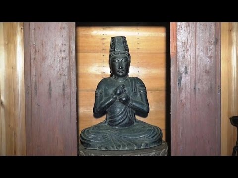 仏像シリーズ16　善應寺の大日如来坐像