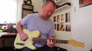 Video thumbnail for MJT '60 Robben Ford Tele replica - Seymour Duncan Five-Two Pickups - Jam demo by Brett Kingman