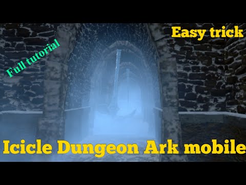 How to do Icicle trap | Easiest trick #arkmobile #galacticakhil #dungeon #icetrapark