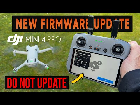 DJI Mini 4 Pro NEW FIRMWARE UPDATE! WHY YOU SHOULDN'T UPDATE
