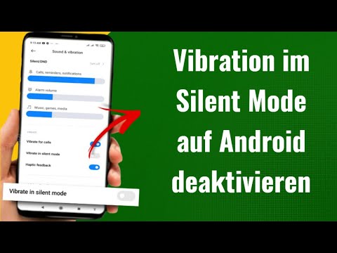 Vibration im Silent Mode auf Android deaktivieren | Ft. POCO | Deutsch