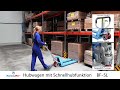 Hanselifter SPEEDLift Hubwagen BF-SL Gabellänge bis 1150mm Tragkraft 2500kg-youtube_img