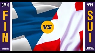 WILC 2015: Game 6 -  Finland vs. Switzerland