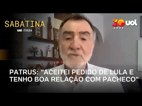 Patrus Ananias descarta ciúme de Pacheco ao ser 2ª opção de Lula para ser candidato ao governo de MG