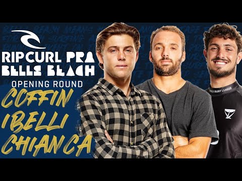 Conner Coffin x Caio Ibelli x João "Chumbinho" Chianca - Opening Round | Rip Curl Pro Bells Beach